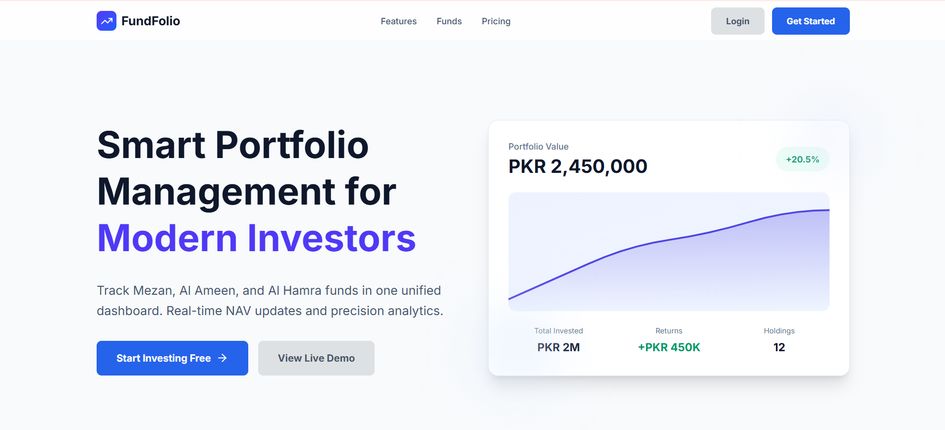Funds Portfolio App